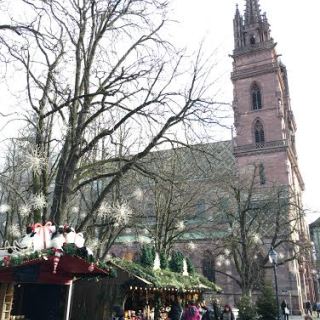 Christmas Market with the Basler Munster.